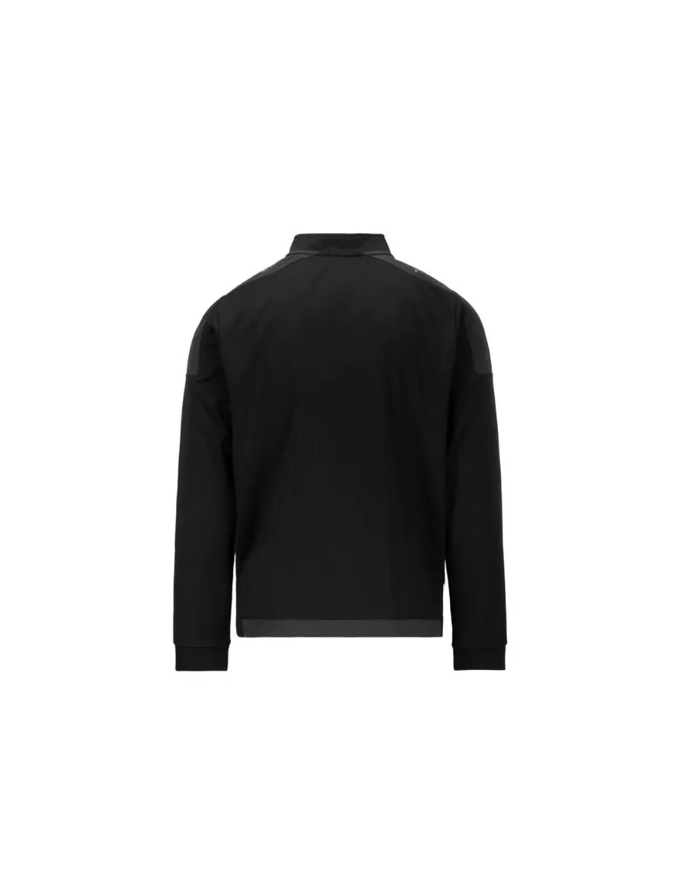 SWEAT TRAINING 1/4 ZIP GASSOLO noir/or