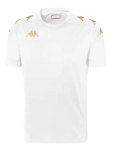 T-SHIRT TRAINING GIANTO blanc/or