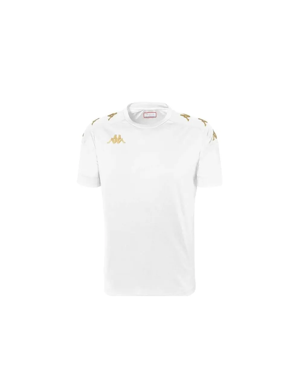 T-SHIRT TRAINING GIANTO blanc/or