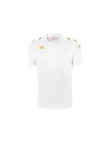 T-SHIRT TRAINING GIANTO blanc/or