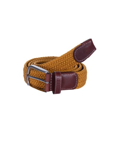 CEINTURE TRESSEE EXTENSIBLE MOUTARDE