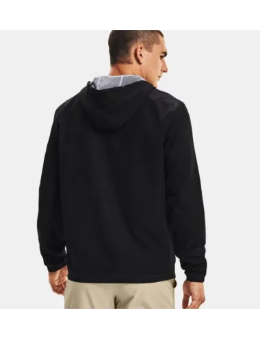 UA  SPORTSTYLE WINBREAKER NOIR/NOIR