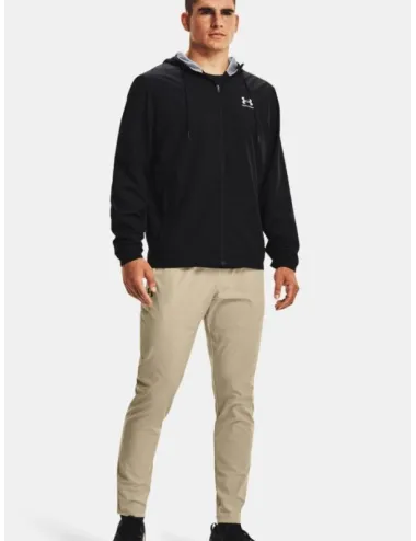 UA  SPORTSTYLE WINBREAKER NOIR/NOIR