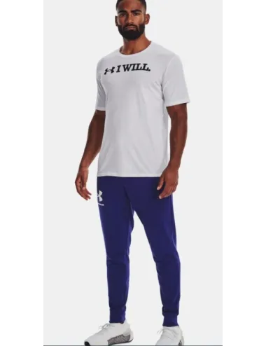 T Shirt I WILL Under Armour blanc