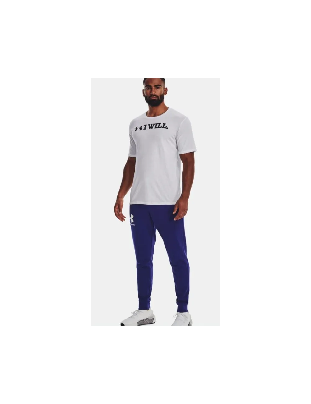 T Shirt I WILL Under Armour blanc