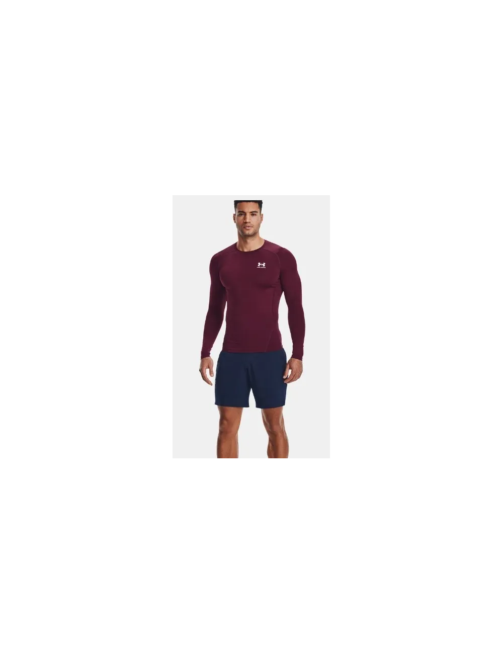 Baselayer UA heatgear compression bordeaux