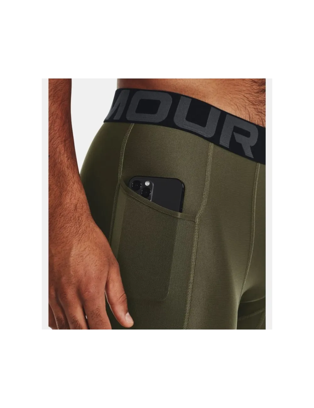UA HG Armour Short Kaki