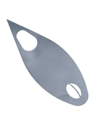 Lancette à Huitre tout Inox France Rugby X Ovalie Original