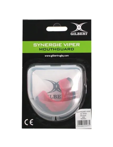 Protège dent enfant Synergie Viper Gilbert rouge noir