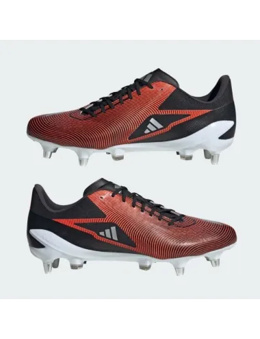 Crampons Adidas Adizero RS15 Pro (SG) Noire/Rouge