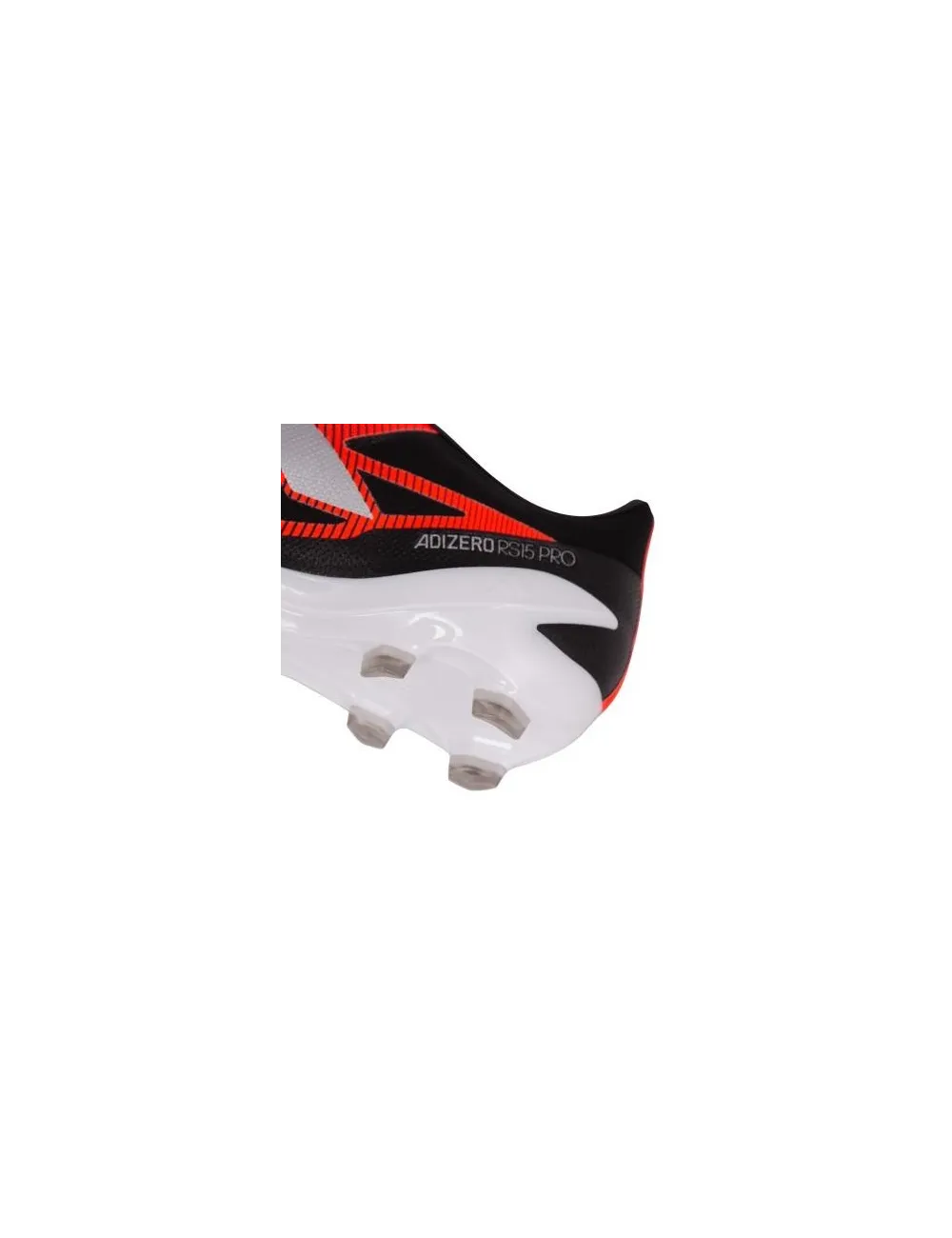 Crampons Adidas Adizero RS15 Pro (FG) Noire/rouge