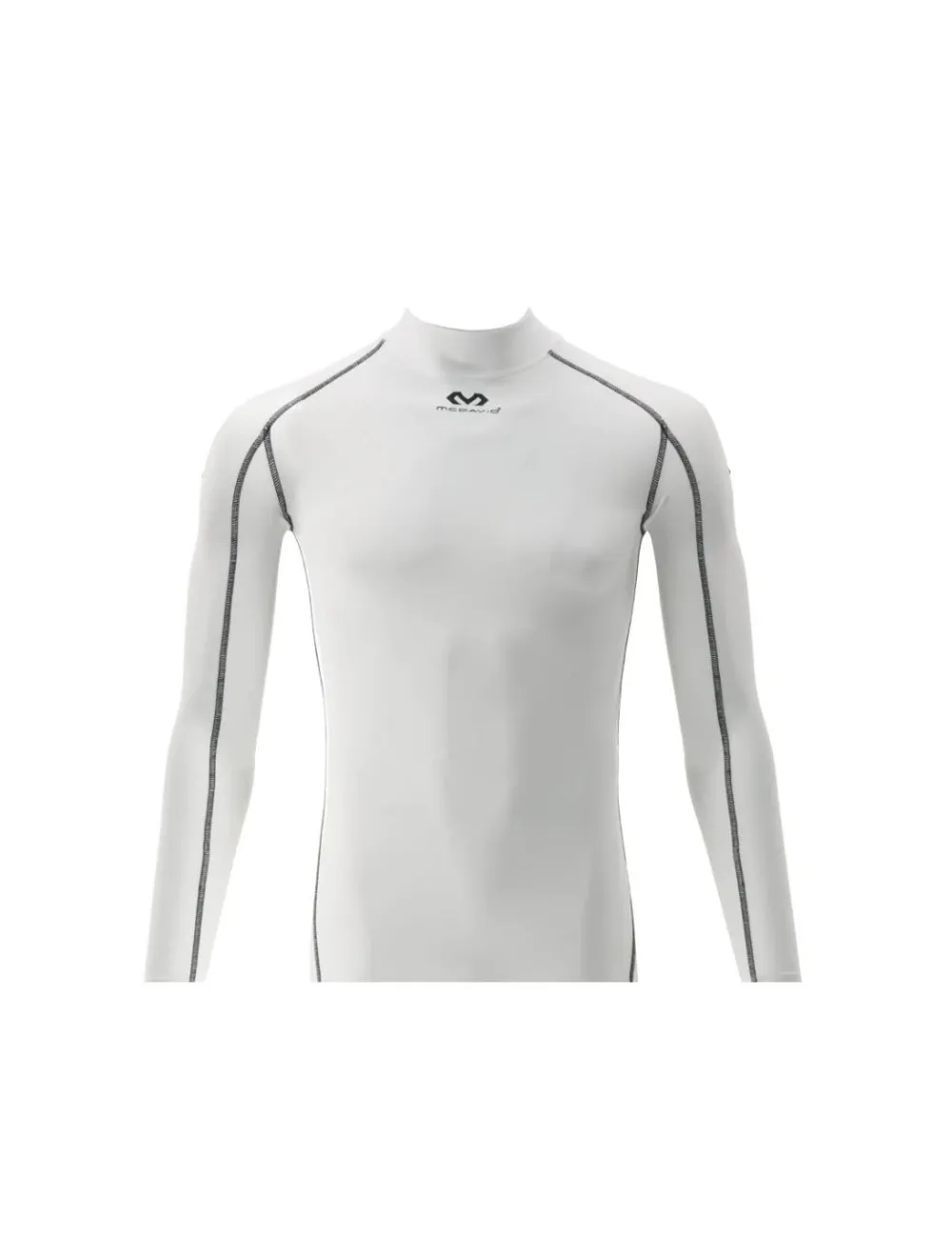 Baselayer Mock Neck Mc David blanc