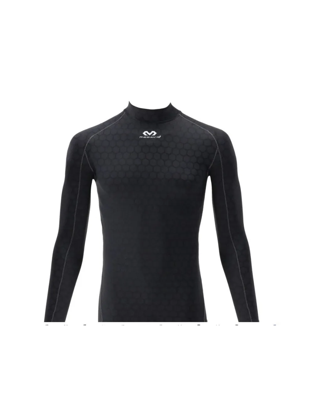 Baselayer Mock Neck Mc David blanc