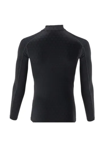 Baselayer Mock Neck Mc David noir HEX