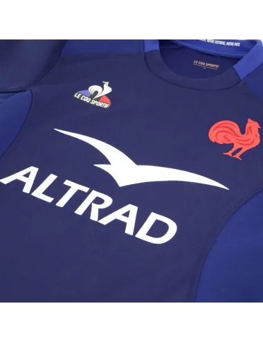 Maillot Replica XV de France Le Coq Sportif bleu homme