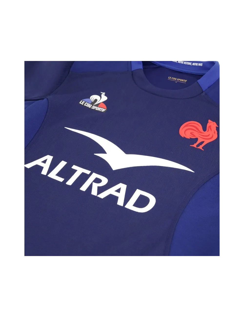 Maillot Replica XV de France Le Coq Sportif bleu homme