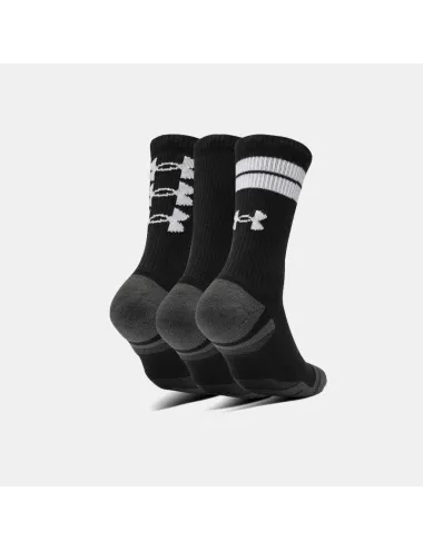 Lot de 3 paires de chaussettes UA Performance Tech noir/blanc