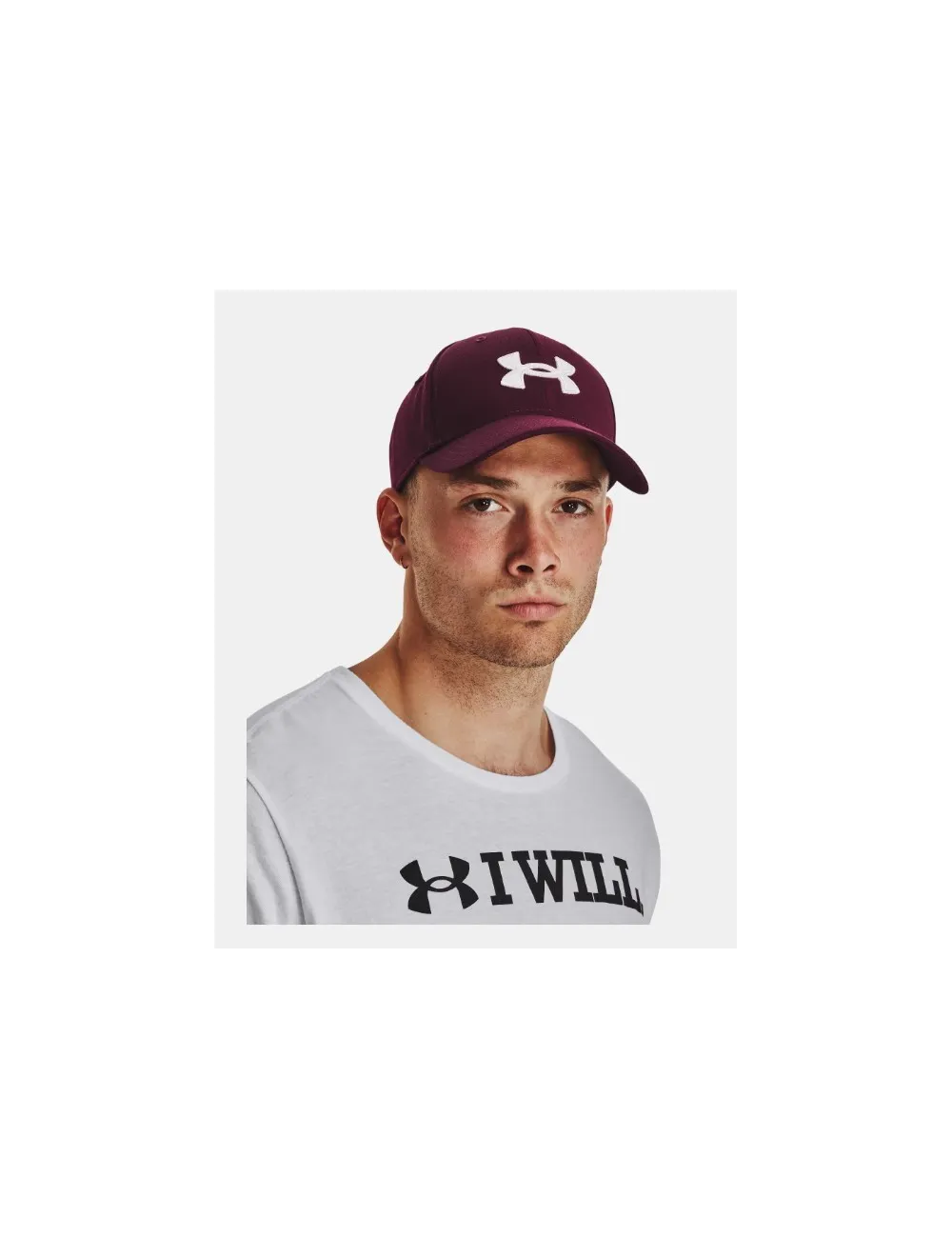 Casquette Under Armour Men's UA Blitzing- Bordeaux