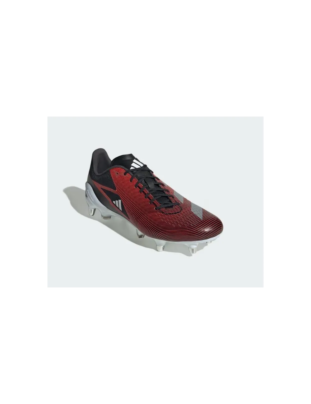 Crampons Adidas Adizero RS15 Pro (SG) Noire/Rouge