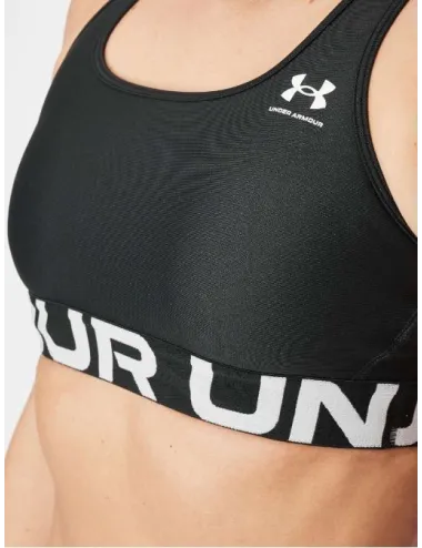 Brassière de sport HeatGear® Armour Mid Branded pour femme