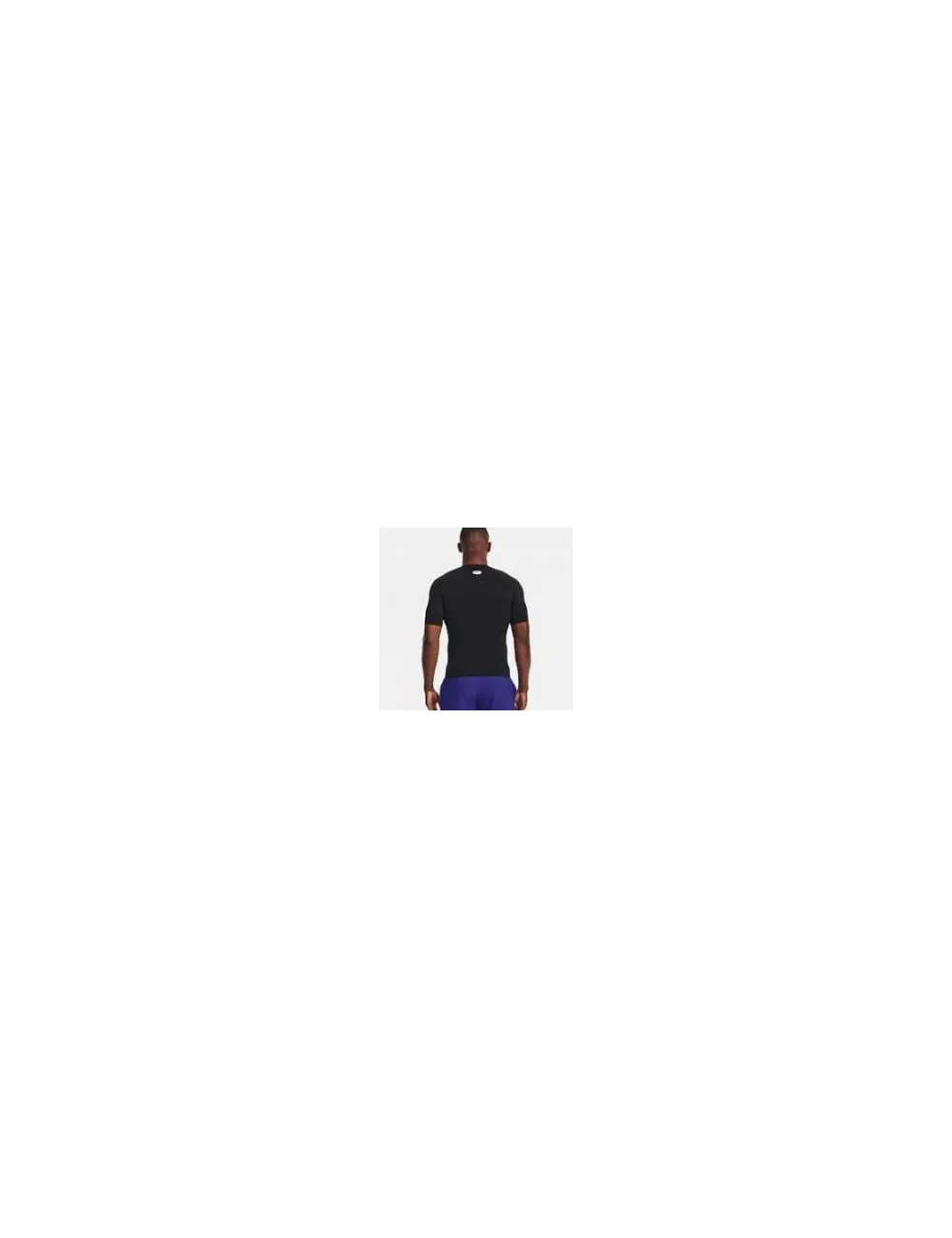 UA HG Armour Comp SS-BLK