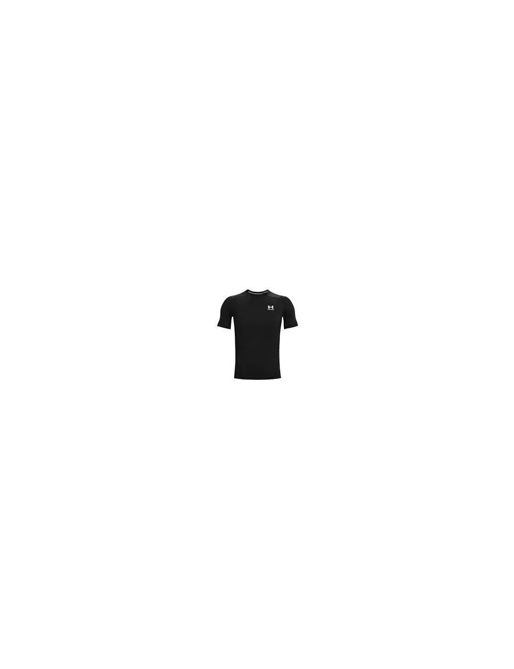 UA HG Armour Comp SS-BLK