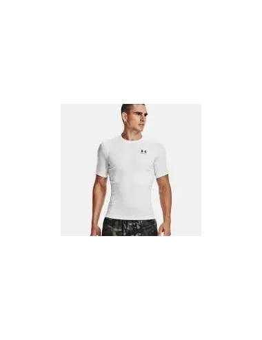 Tee shirt Compression HeatGear® Under Armour Blanc