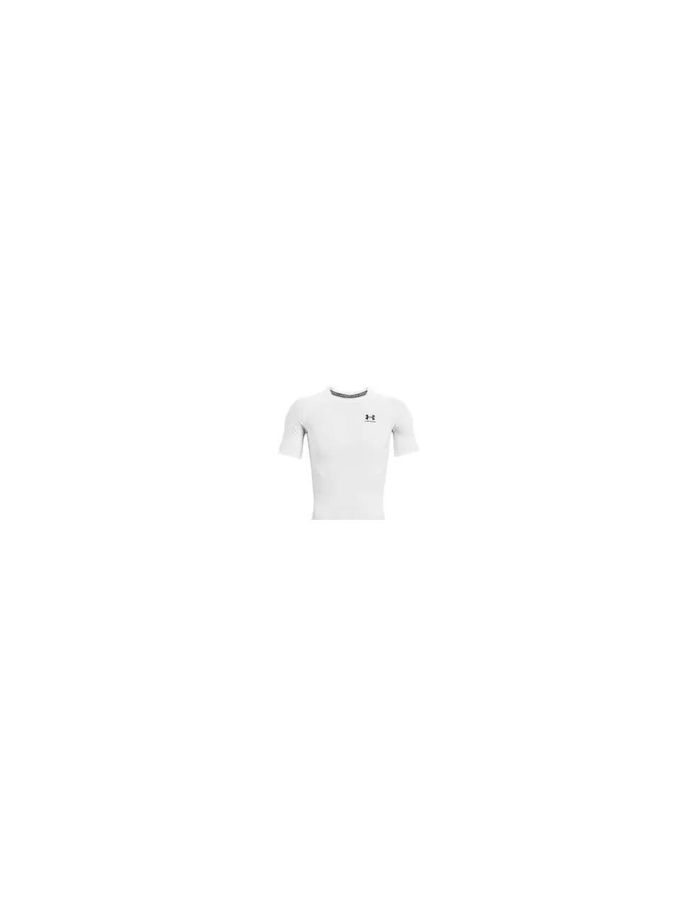 UA HG Armour Comp SS-WHT