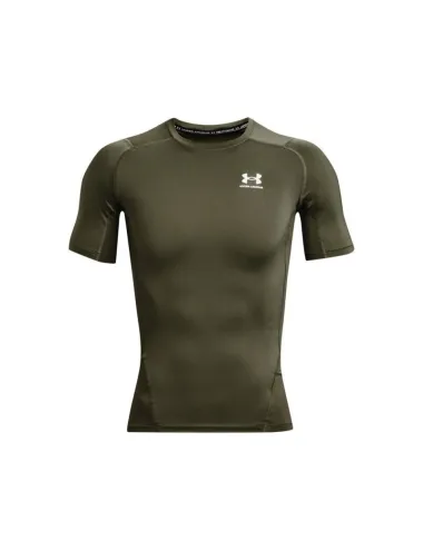 Tee shirt Compression HeatGear® Under Armour Kaki