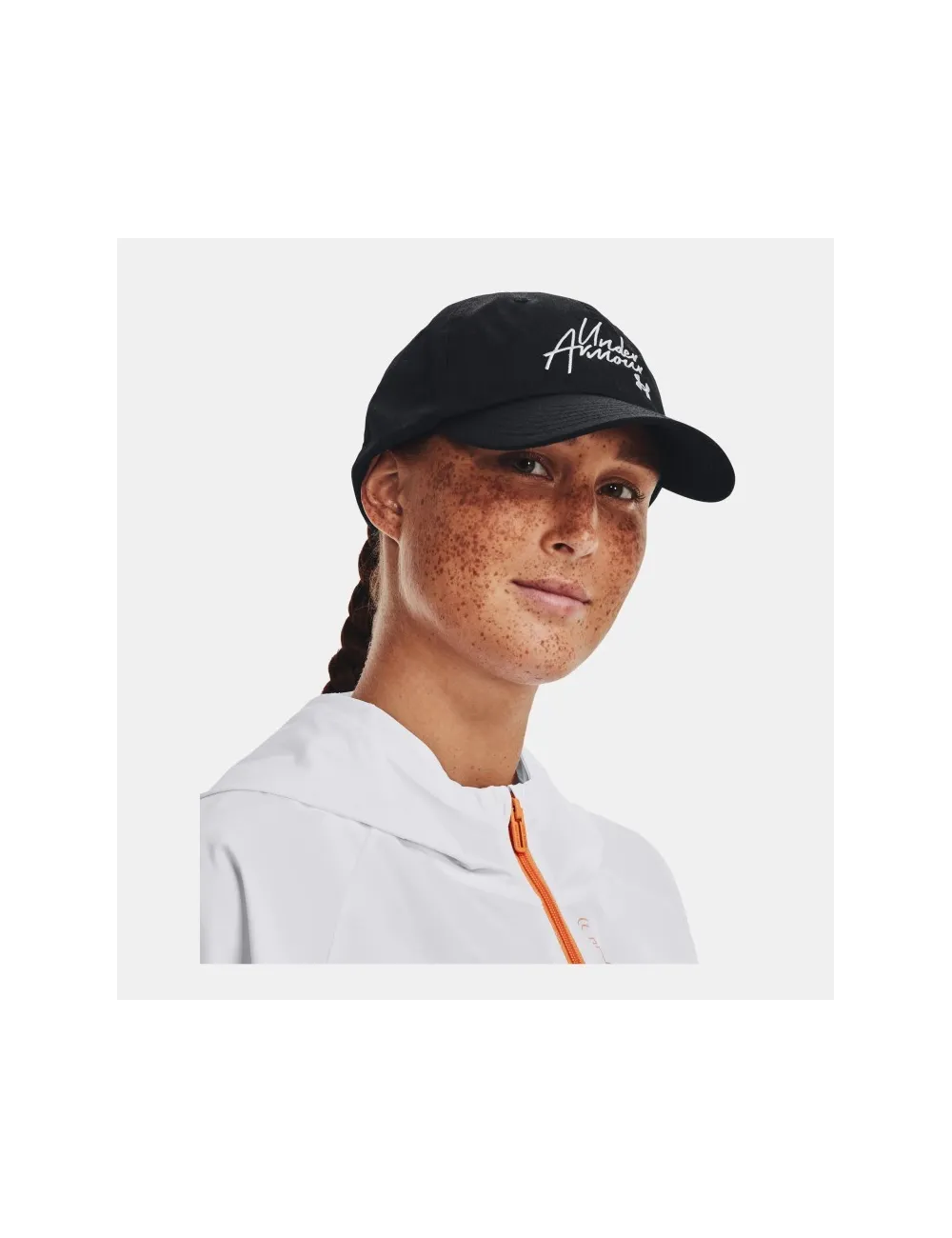 Casquette femme under armour noire brodée