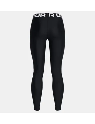 UA HG Authentics Legging Femme Noir