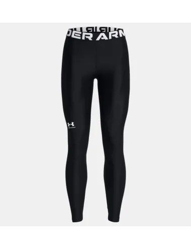 UA HG Authentics Legging Femme Noir