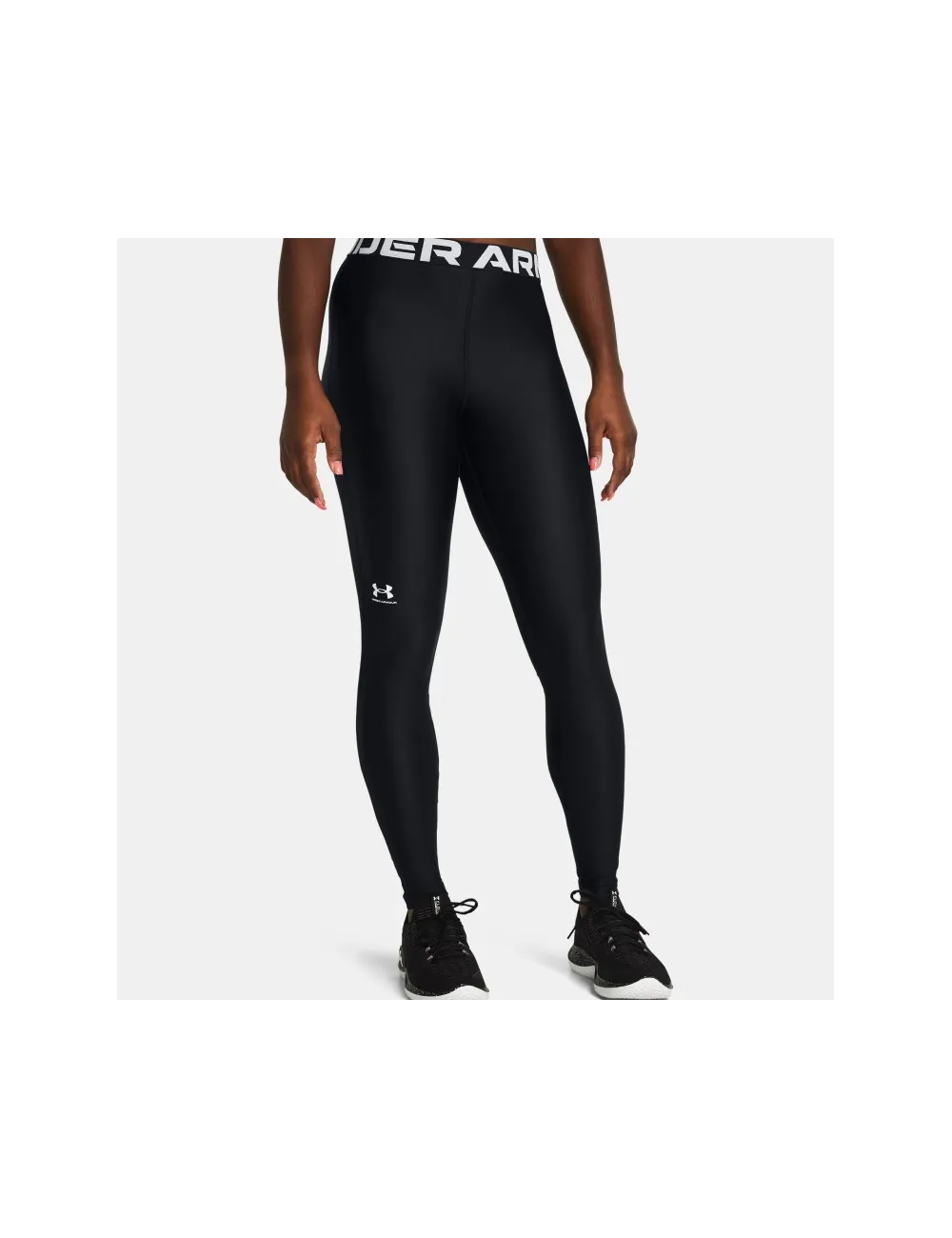 UA HG Authentics Legging Femme Noir