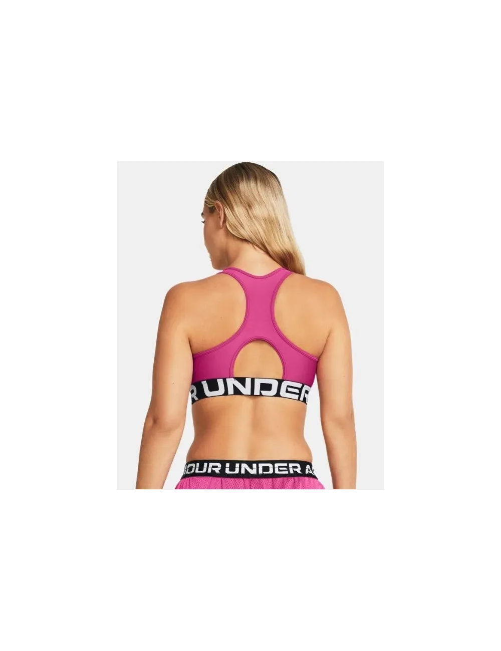 Brassière de sport HeatGear® Armour Mid Branded pour femme