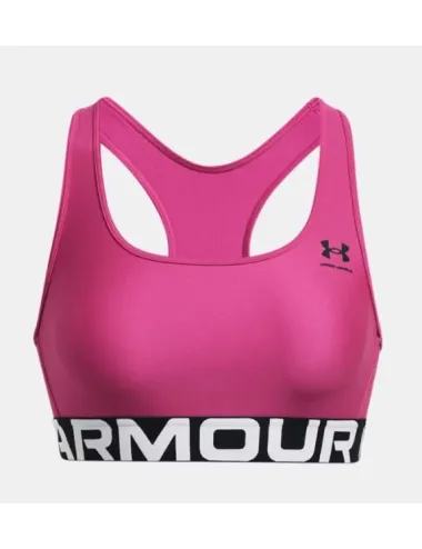 Brassière de sport HeatGear® Armour Mid Branded pour femme