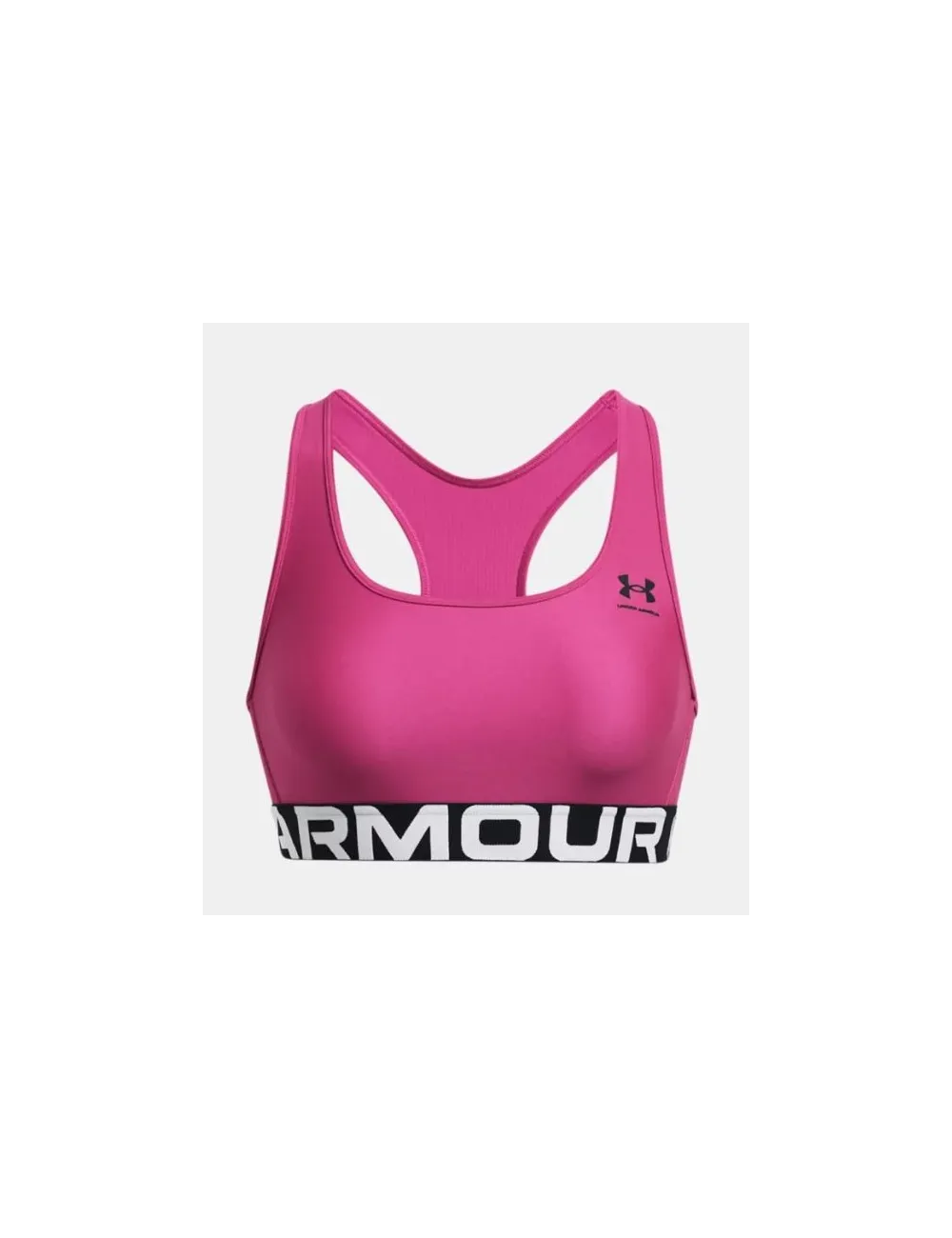 Brassière de sport HeatGear® Armour Mid Branded pour femme