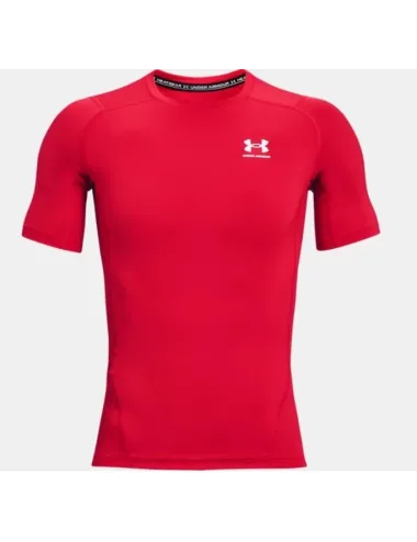 Tee shirt Compression HeatGear® Under Armour Rouge
