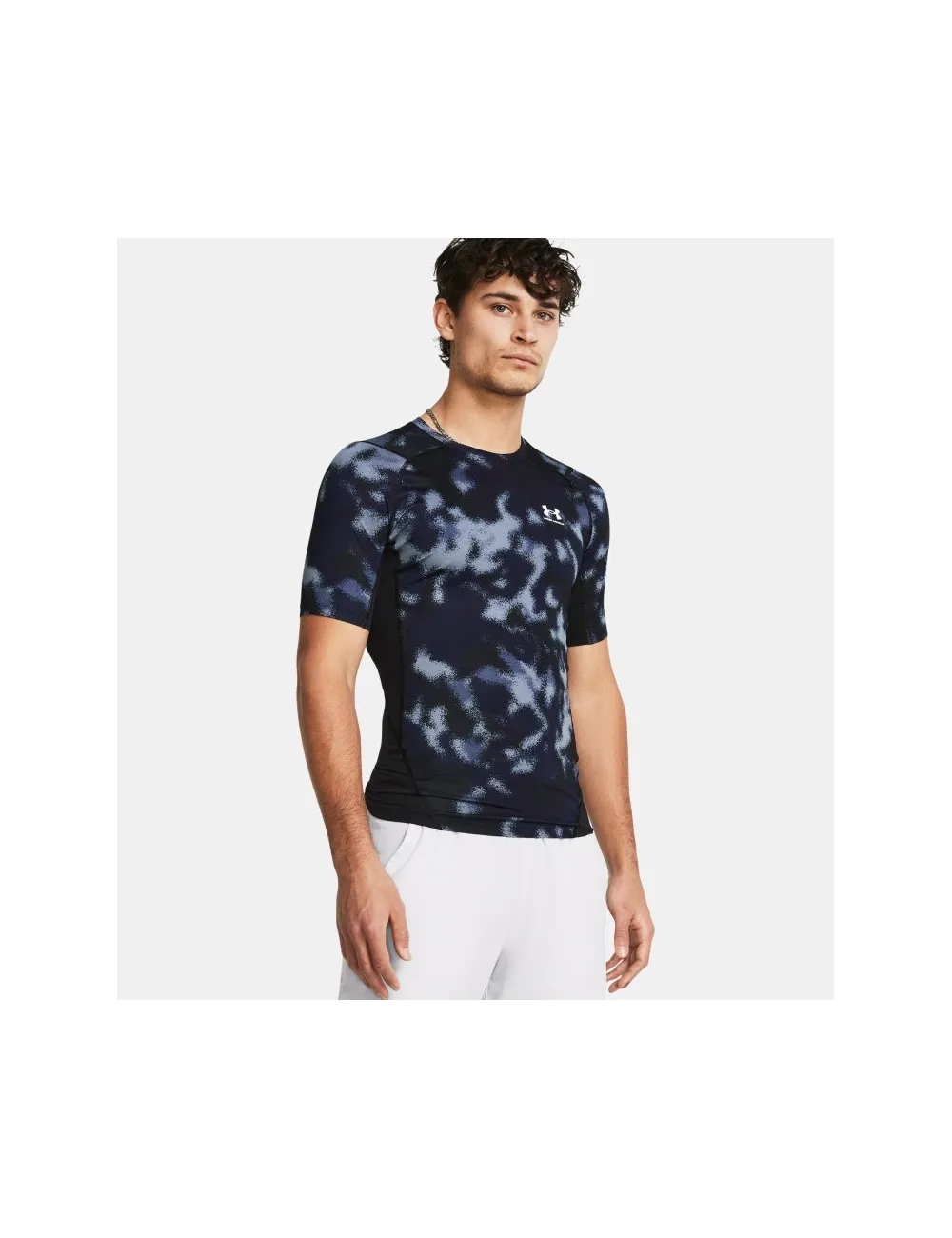 Maillot à manches courtes imprimé HeatGear SS