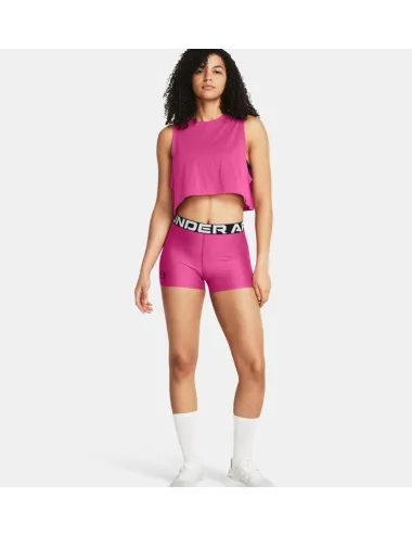 UA HG authentics Shorty Femme Rose