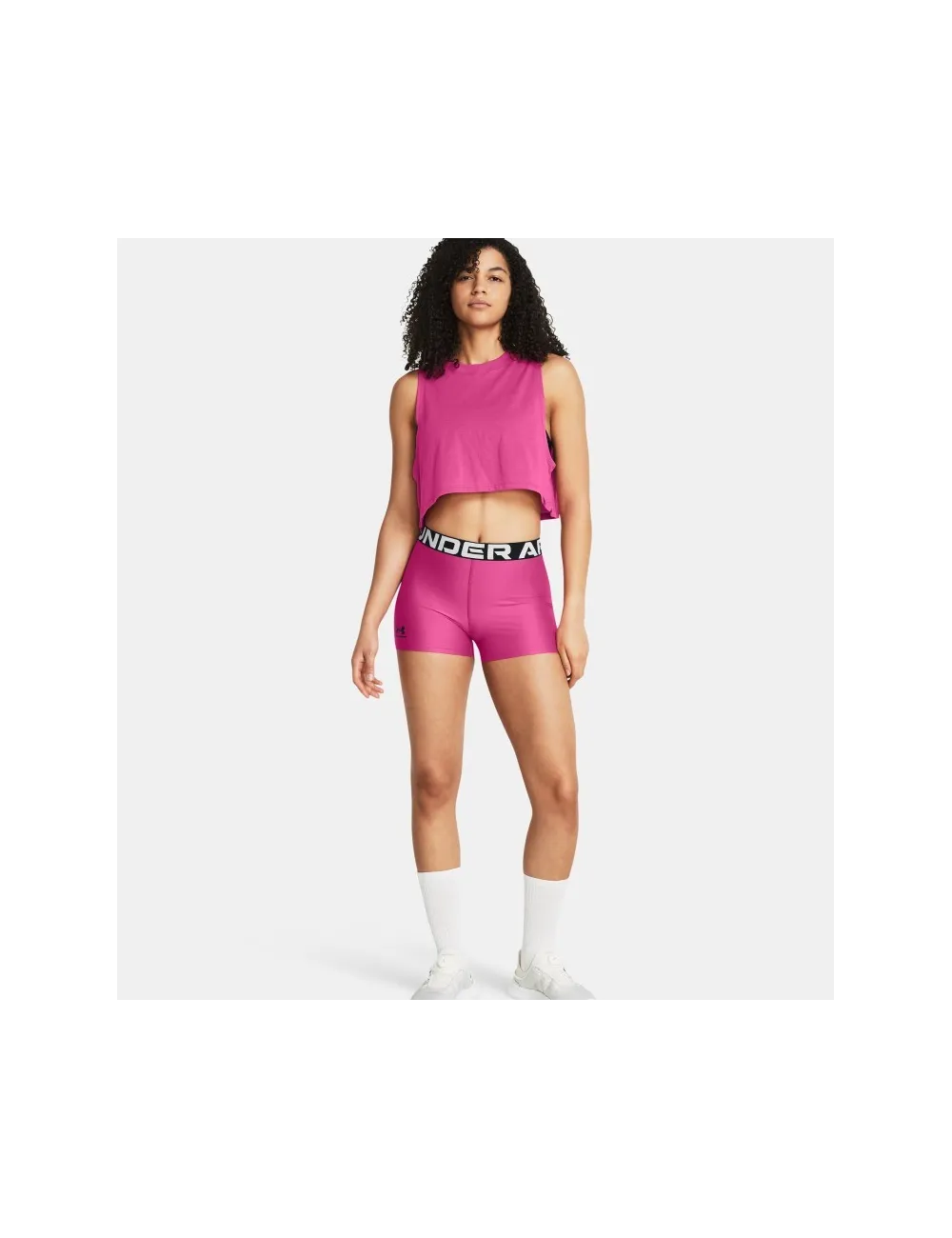 UA HG authentics Shorty Femme Rose