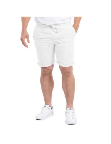 BERMUDA LIN BLANC