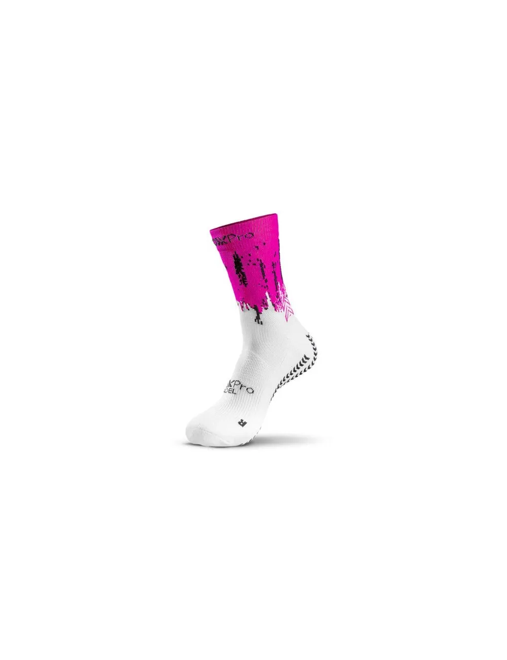 Chaussette grip et compression Padel