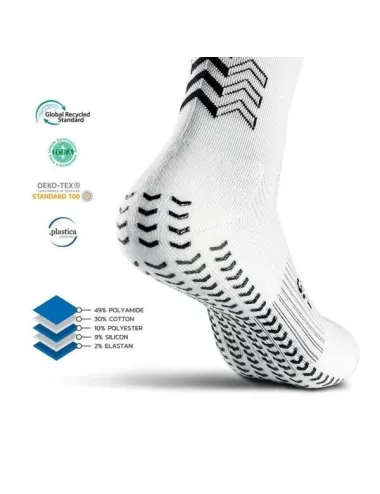 Chaussettes grip ultralight SOXPRO blanche