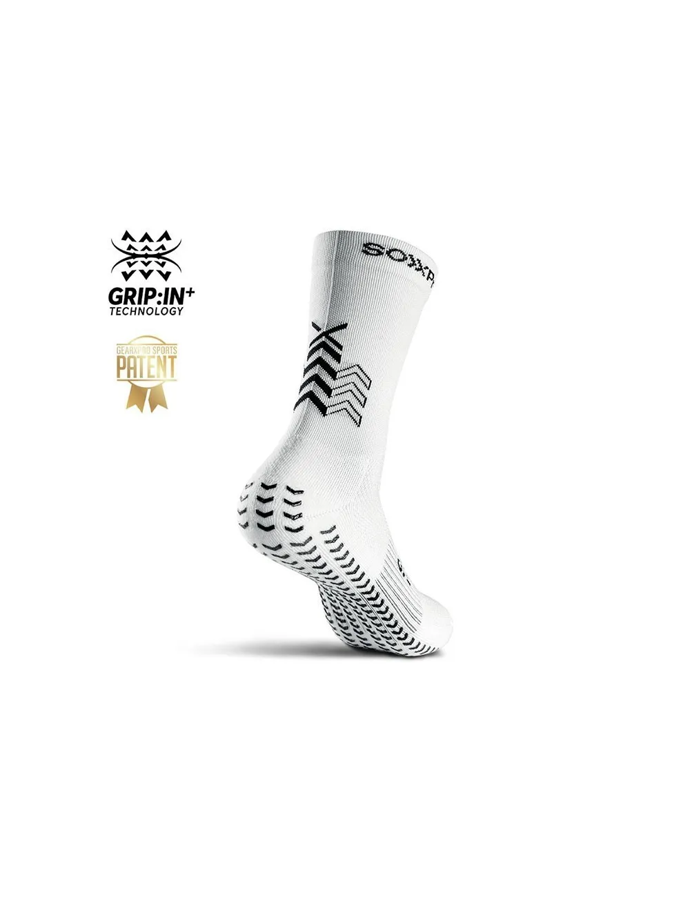Chaussette grip ultralight SOXPRO blanche