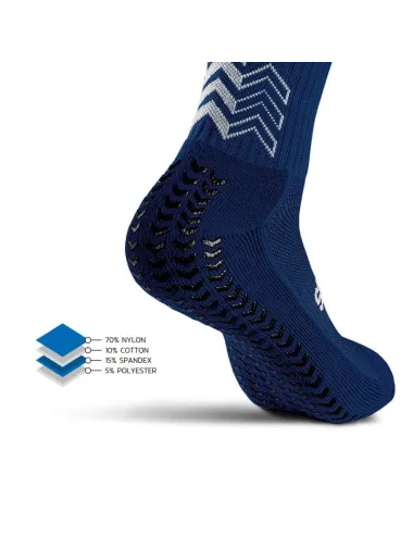 Chaussettes grip SOXPRO classique bleu foncé