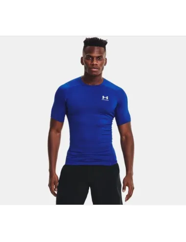 Tee shirt Compression HeatGear® Under Armour Bleu Roi