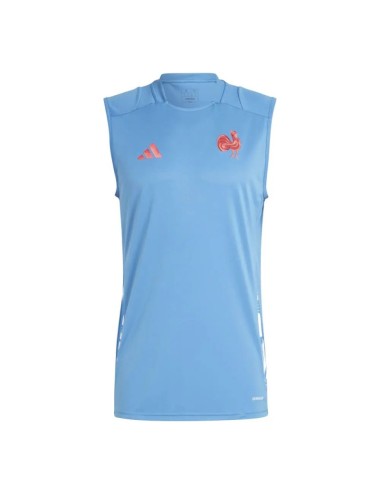 DEBARDEUR FFR SINGLET 24/25 BLEU FOCUS