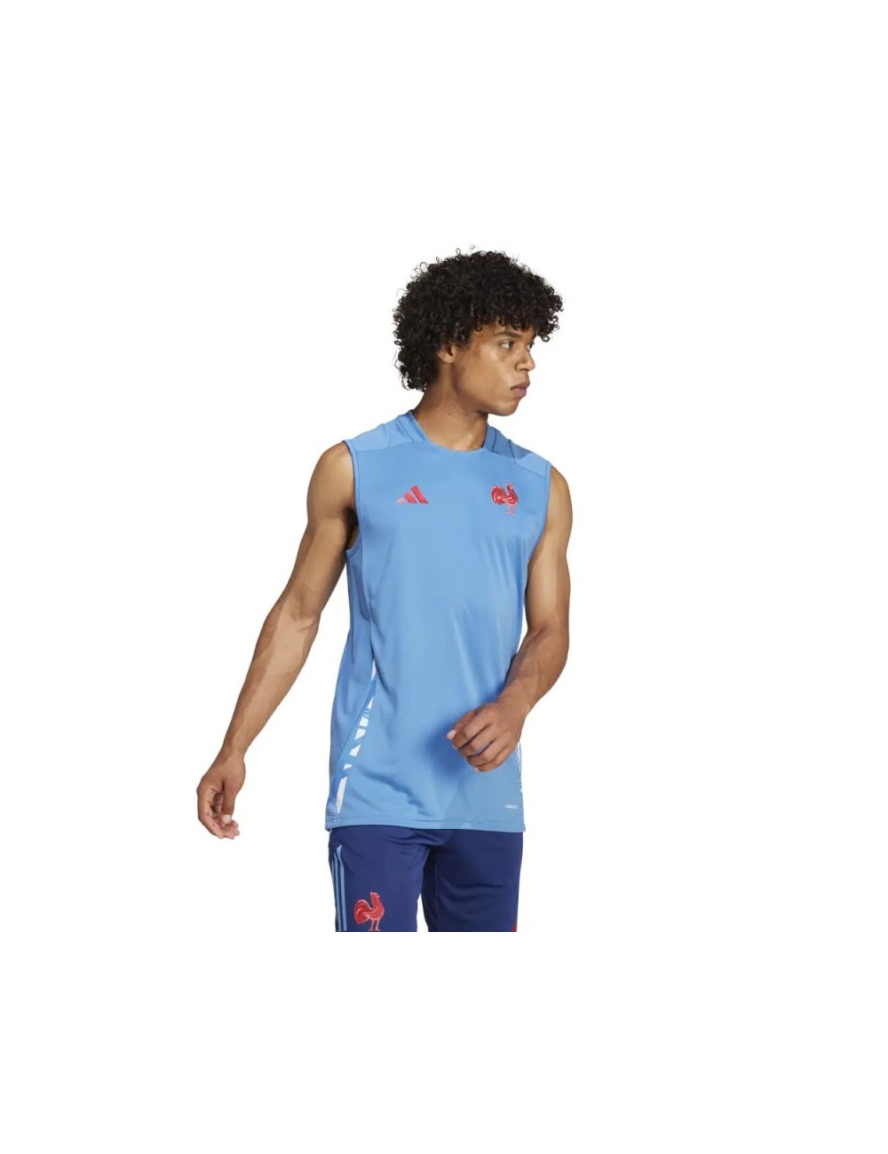 DEBARDEUR FFR SINGLET 24/25 BLEU FOCUS