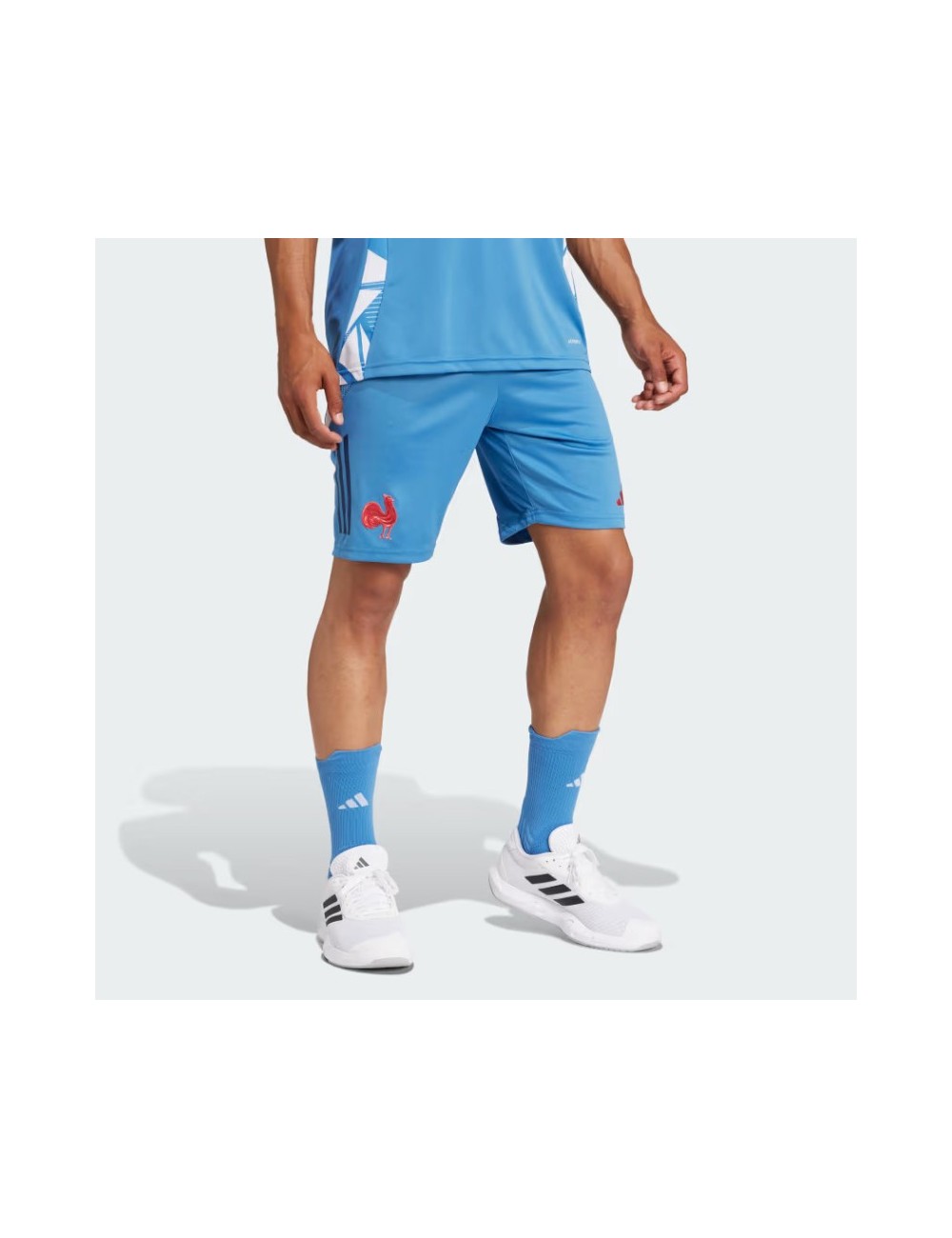 GYM SHORT FFR bleu focus