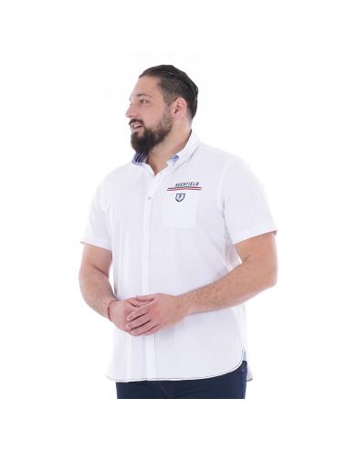 CHEMISE MC FRENCH OF RUGBY BLANC